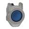 Harmony XB4 - voyant lumineux DEL - flush - bleu - 230V - vis étrier|Schneider Electric-SCHXB4FVM6