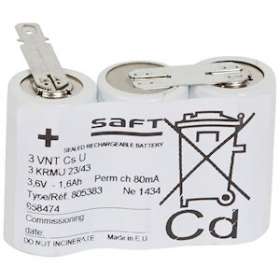 Batterie Ni-Cd - pour BAES+BAEH évacuation SATI Adressable référence 062560|Legrand-LEG061032