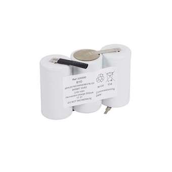 Batterie 3,6V 4A pour éclairage de sécurité|Ura-URA186003