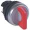Bouton tournant lum manette rouge IP69 Osmoz composable - 3 positions fixes 45DE|Legrand-LEG024051