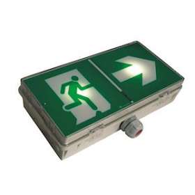 ULTRALED JOUR II ES 45 lm/1h - 8lm/5h - 100% LEDs.|Eaton Luminox-LUM16152