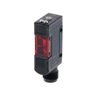 Diffuse reflective type 20cm l-on/d-on pnp output plug-in vertical|Omron electronics-OMRE3S-AD86