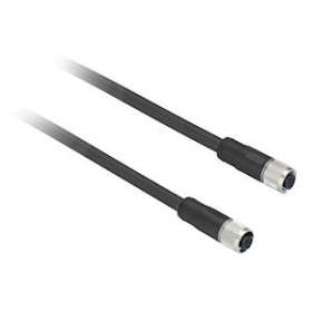 OsiSense XZ - connecteur pré-câblé - droit femelle - M12 - 5 broches - PVC 5m|Schneider Electric-SCHXZCPV11V12L5
