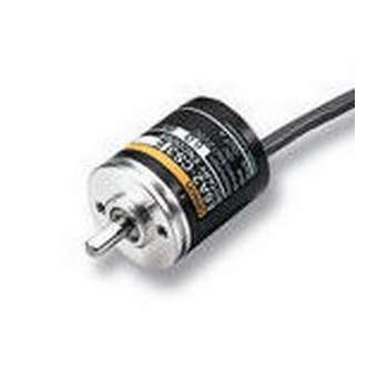 Miniature 30 khz, sortie a, 300 impulsions/tour, 5-12 vc.c., npn|Omron electronics-OMRE6A2-CS3E300P-R0.5M