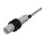 Détecteur capacitif plastique M18 NPN NO+NF,cable