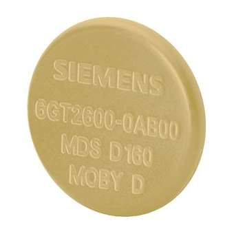 Tag MDS D160 (bouton 16mm) EEPROM 112 octets IP68, 175DEGC|Siemens Industries et Infrastructures-SIE6GT2600-0AB10