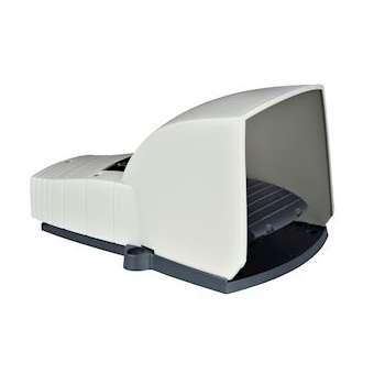 Preventa XPEG - inter. à pied - simple - avec capot - plast.- gris - 2O+2F|Schneider Electric-SCHXPEG611