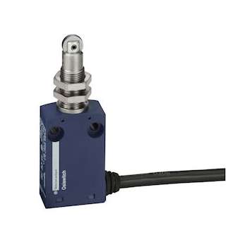 XCMN - ID Position - poussoir M12 à galet métal - 1NO+1NC - brusque - câb 1m|Schneider Electric-SCHXCMN21F2L1