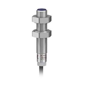 XS détecteur inductif basique métal - M8 L42mm noyable Sn1,5mm DC3-PNP NO - 2m|Schneider Electric-SCHXS108BLPAL2