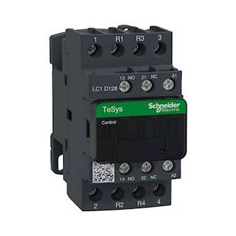 TeSys LC1D - contacteur - 4P 2F+2O - AC1 440V - 25A - bobine 240Vca - bornes vis|Schneider Electric-SCHLC1D128U7