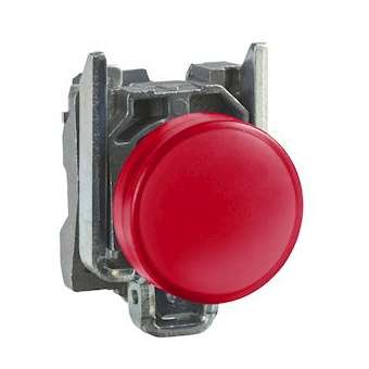 Harmony - bouton lumineux XB4 - LED rouge - 24V|Schneider Electric-SCHXB4BVB45