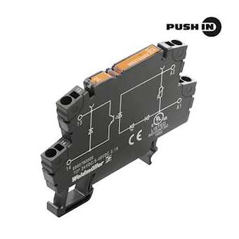 Relais & Opto-coupleurs - raccordement PUSH IN|Weidmuller-WEI8950780000