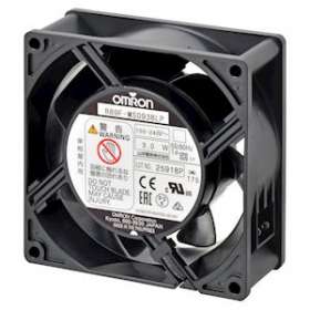Ventilateur axial ca lame plastique cadre 92x38, basse vitesse, bornes|Omron electronics-OMRR89F-MS0938LP