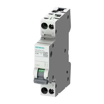 CIRCUIT BREAKER 4.5KA 1+N/1MW NL C20|Siemens Industries et Infrastructures-SIE5SL3020-7KL