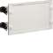 Kit 2 rails réglables plastron plein h300mm
