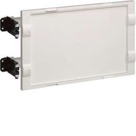 Kit 2 rails réglables plastron plein h300mm|Hager-HAGFD02A2