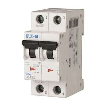Disj FAZ 2P 32A 15kA (IEC/EN 60947-2) cbe B|Eaton industries-EONFAZ-B32-2
