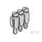 Bjm6-Barrettes de Jonction 2 Pôles|Entrelec-ENT1SNA168516R2500