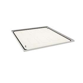 Plaque passe-câbles ouverte Quadro+ l 700mm p 800mm|Hager-HAGFN093E