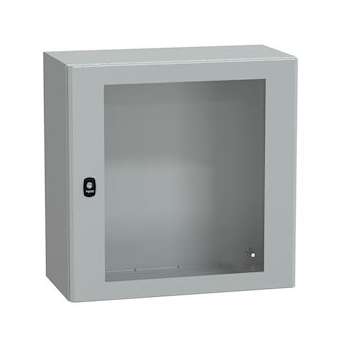 Spacial S3D - H600xL600xP300 mm + porte vitrée|Schneider Electric-SCHNSYS3D6630T