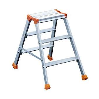 ECHELLE DOUBLE DE CHANTIER 3 MARCHES|Tubesca-TU102374103