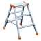 ECHELLE DOUBLE DE CHANTIER 3 MARCHES
