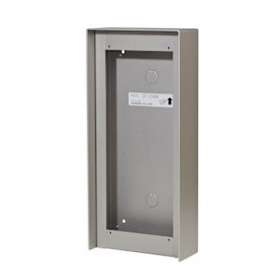 Cadre saillie aluminium avec visière 3 modules p/gt|Aiphone-AIPGT103HB