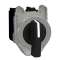 Harmony XB4 - bouton tournant crosse - flush - 3 pos rap C - noir - 2F|Schneider Electric-SCHXB4FJ53