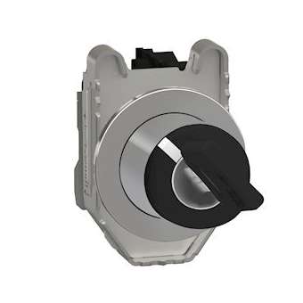 Harmony XB4 - bouton à clé 455 - flush - 2 pos fix - retr GD - 1F - vis|Schneider Electric-SCHXB4FG41