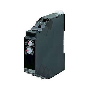 Minuterie, montage sur rail din, 17.5mm, on, 0.1s-1200h, 1 x spdt, 5a, 24-240 va|Omron electronics-OMRH3DT-A124-240VAC-DC