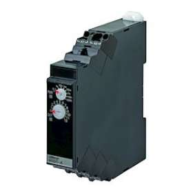 Minuterie, montage sur rail din, 17.5mm, on, 0.1s-1200h, 1 x spdt, 5a, 24-240 va|Omron electronics-OMRH3DT-A124-240VAC-DC