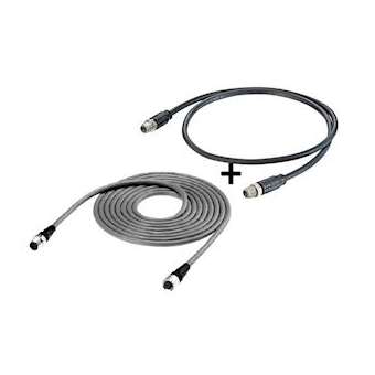 Câble F3SG noir de 7m double connecteur m12|Omron electronics-OMRF39-JG7B