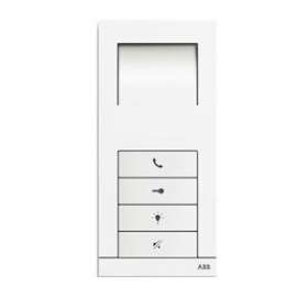 Welcome M Poste Audio Mains Libres Blanc|ABB-ABB83210AP624