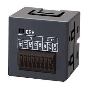 Sysmac nx1p carte optionnelle e/s analogiques sans vis, 2 x entrées analogiques|Omron electronics-OMRNX1W-MAB221