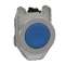 Harmony XB4 - bouton poussoir à impulsion - flush - bleu - 1F - vis étrier|Schneider Electric-SCHXB4FA61