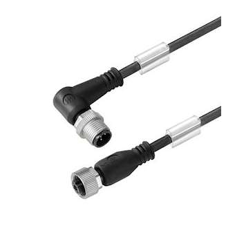 Câble capteur/actionneur, PUR, sans halogène, M12|Weidmuller-WEI9456500500