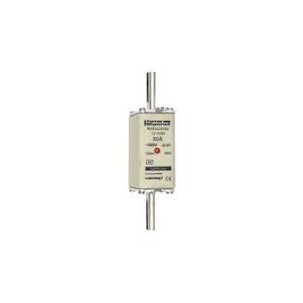 Fusible standard DIN taille NH0 - gG - 80A - 500V - Indicateur|Mersen ( ex ferraz shawmut )-FEZC219284