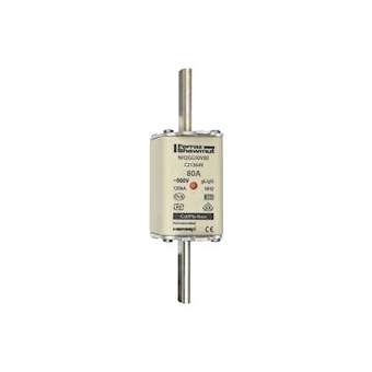 Fusible standard DIN taille NH2 - gG - 80A - 500V - Indicateur|Mersen ( ex ferraz shawmut )-FEZC213649