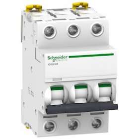Acti9, iC60L disjoncteur à déclenchement instantané courbe MA 3P 2,5A|Schneider Electric-SCHA9F90373