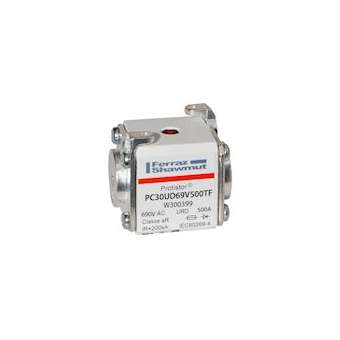 Fusible taille 30 type TTF M8 - aR - 500A - 690V|Mersen ( ex ferraz shawmut )-FEZW300399