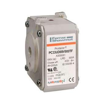 Fusible taille 33 type TTF M12 - aR - 900A - 690V|Mersen ( ex ferraz shawmut )-FEZA300081
