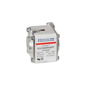 Fusible taille 31 type TTF M8 - aR - 630A - 690V|Mersen ( ex ferraz shawmut )-FEZW300008