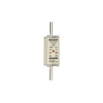 Fusible standard DIN taille NH1 - gG - 50A - 500V - Indicateur|Mersen ( ex ferraz shawmut )-FEZB213648