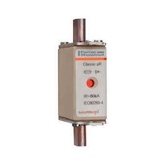 Fusible standard DIN taille NH000 - aR - 160A - 690V - Indicateur|Mersen ( ex ferraz shawmut )-FEZB320069