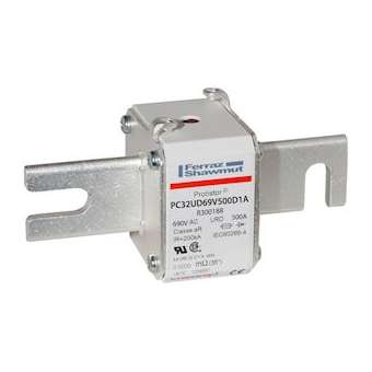 Fusible taille 32 type DIN110 - aR - 500A - 690V|Mersen ( ex ferraz shawmut )-FEZR300188