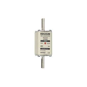 Fusible standard DIN taille NH1 - gG - 250A - 690V - Indicateur|Mersen ( ex ferraz shawmut )-FEZW233262