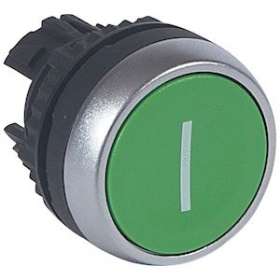 Tête à impulsion non lumineuse affleurante IP69 Osmoz composable - vert marqué I|Legrand-LEG023809