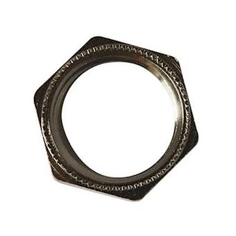 Ecrou cranté M16x 150 laiton nickelé|SIB-SIBD3416100