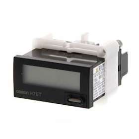 48x24 mm, lcd 7 chiffres avec rétro-éclairage, noir, batterie incluse, entrée np|Omron electronics-OMRH7ET-NV-BH
