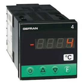 Indicateur Entrée universelle PT100-TC-Signaux analogiques - 4T 48 4 00 1 000|Gefran-COI4T484001000